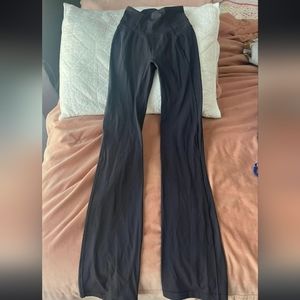 lululemon flare leggings 0 grey